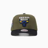 Mitchell & Ness NBA Future Utility Pro Crown Chicago Bulls Olive/Black