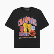 Mitchell & Ness NBA National Champions Tee New York Knicks Faded Black