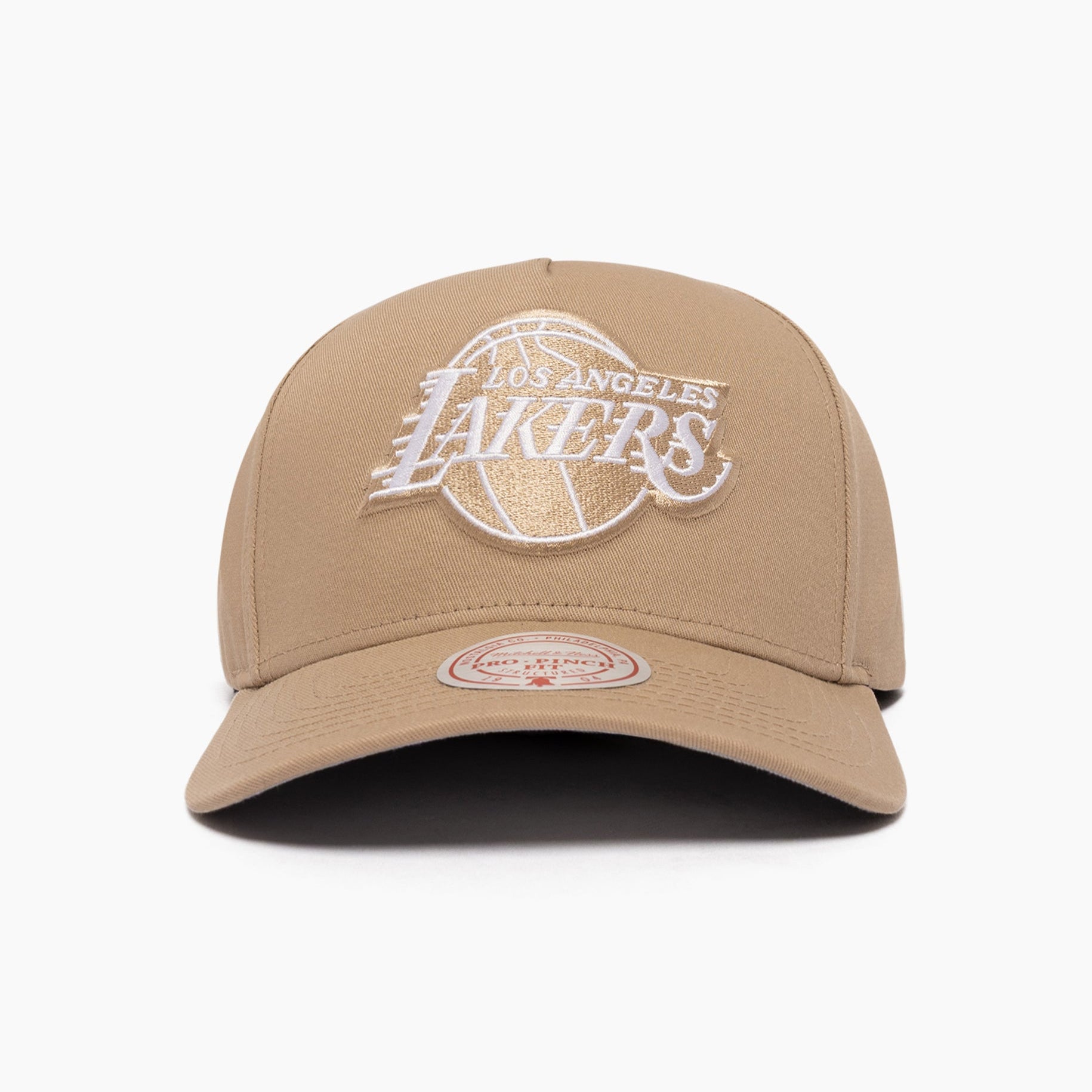 Mitchell & Ness NBA Oat Pro Pinch Los Angeles Lakers Irish Cream