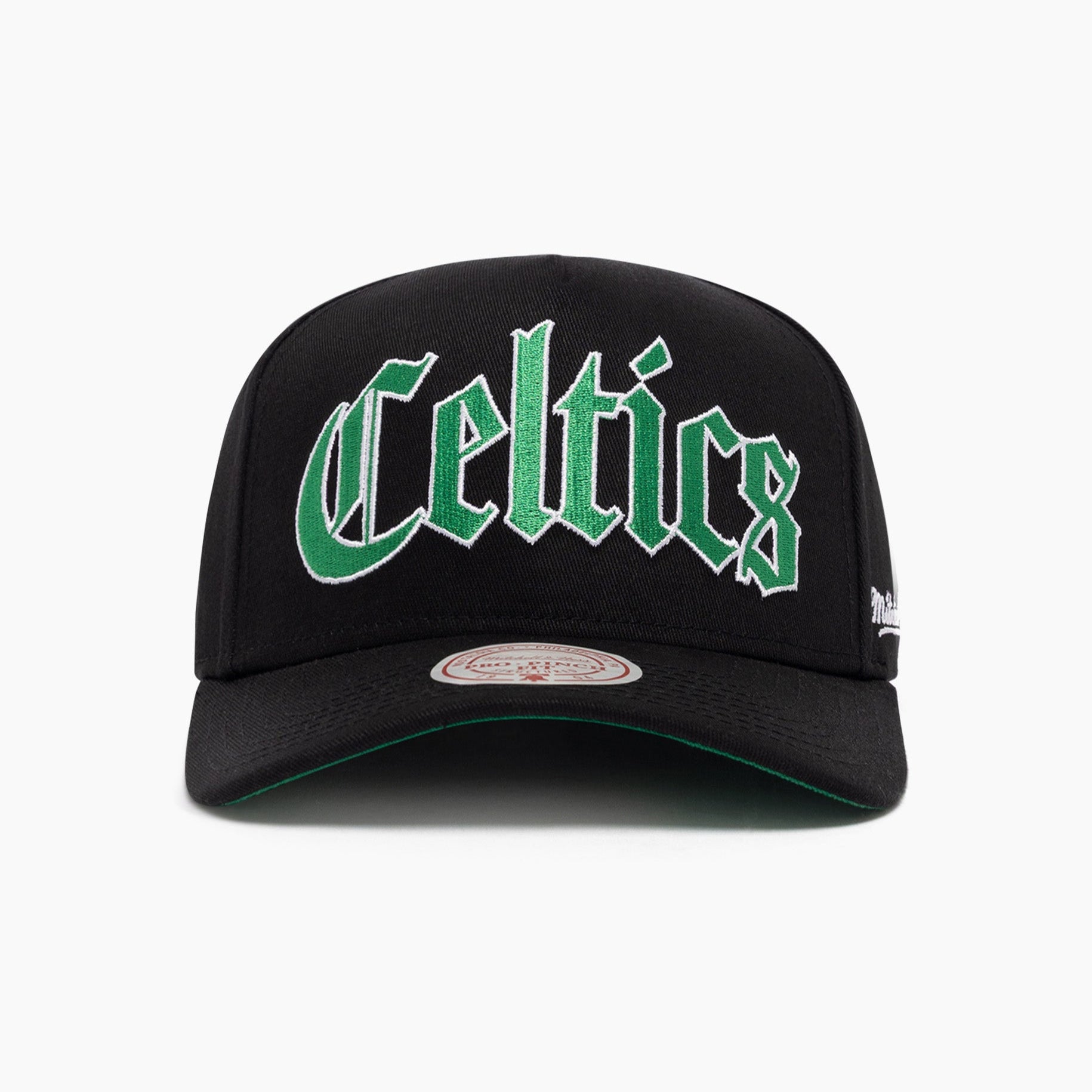 Mitchell & Ness NBA Old English Pro Pinch Boston Celtics Black