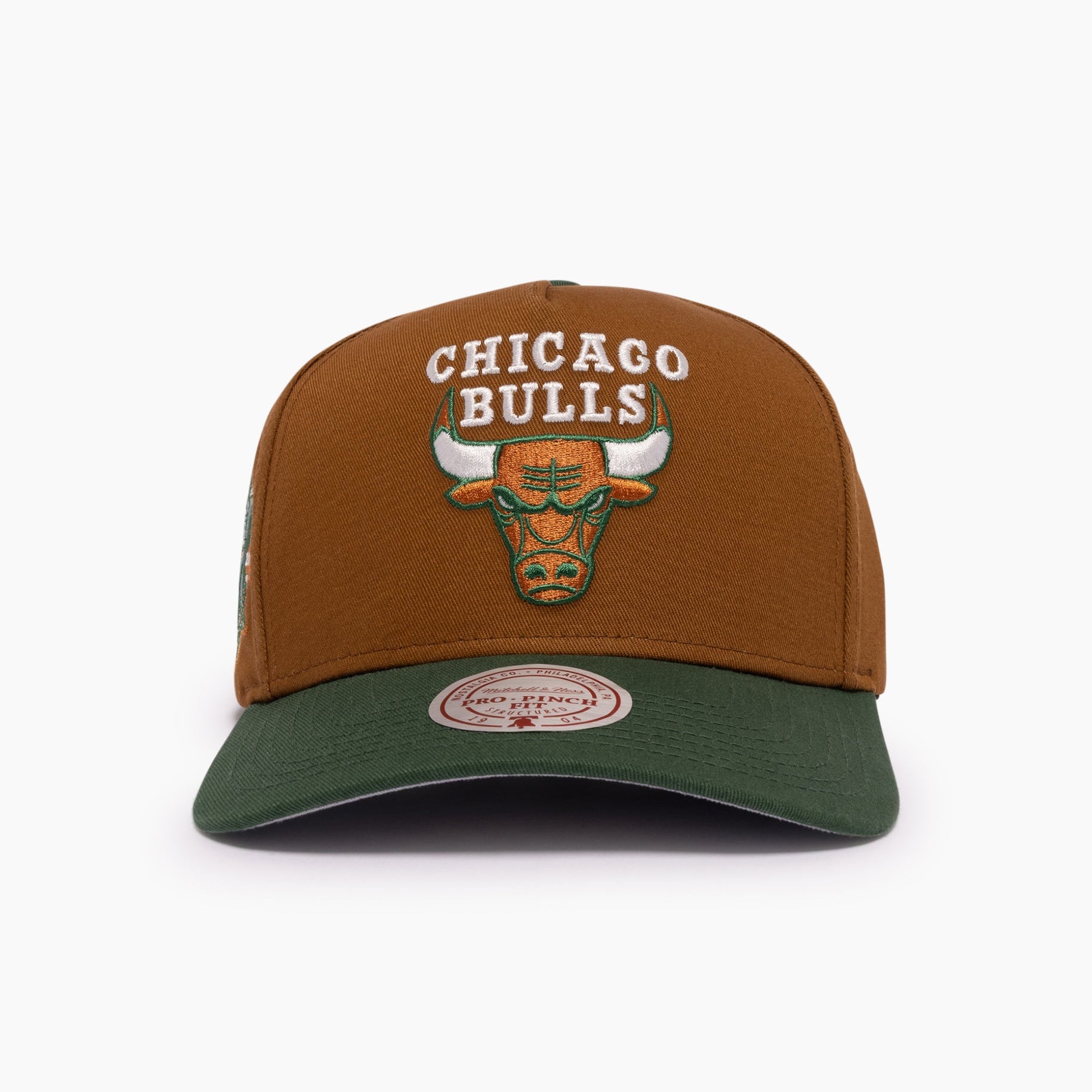 Mitchell & Ness NBA Stoop Pro Pinch Chicago Bulls Tan Green