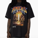 Mitchell & Ness NBA The Garden Tee New York Knicks Faded Black