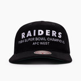 Mitchell & Ness NFL Pro Crown 1984 Super Bowl Champions Las Vegas Raiders