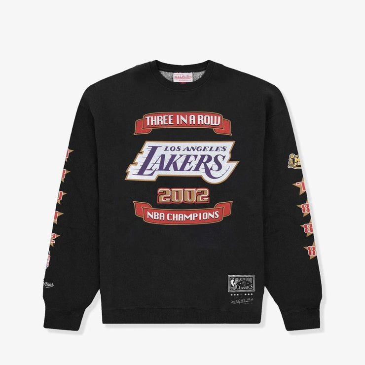 Mitchell & Ness NBA 3 In A Row Vintage Crew Los Angeles Lakers