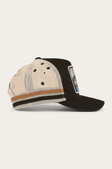 Ringers Western Mud Sweat Beers Deep Fit Trucker Cap Maroon