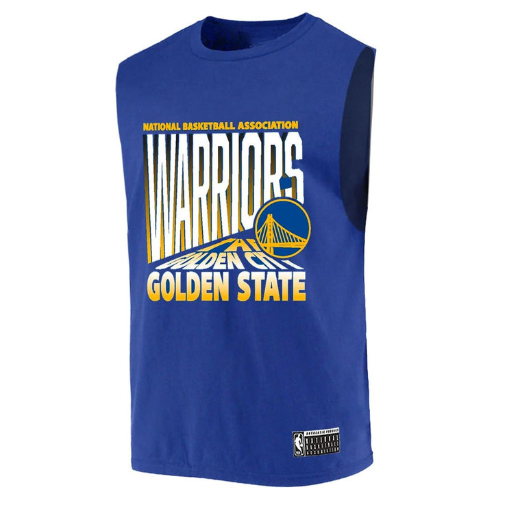 NBA Essentials Grayling Muscle Tank Golden State Warriors Blue