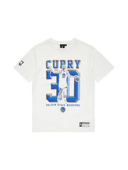 NBA Essentials Youth Jasper Vintage Tee Golden State Warriors White
