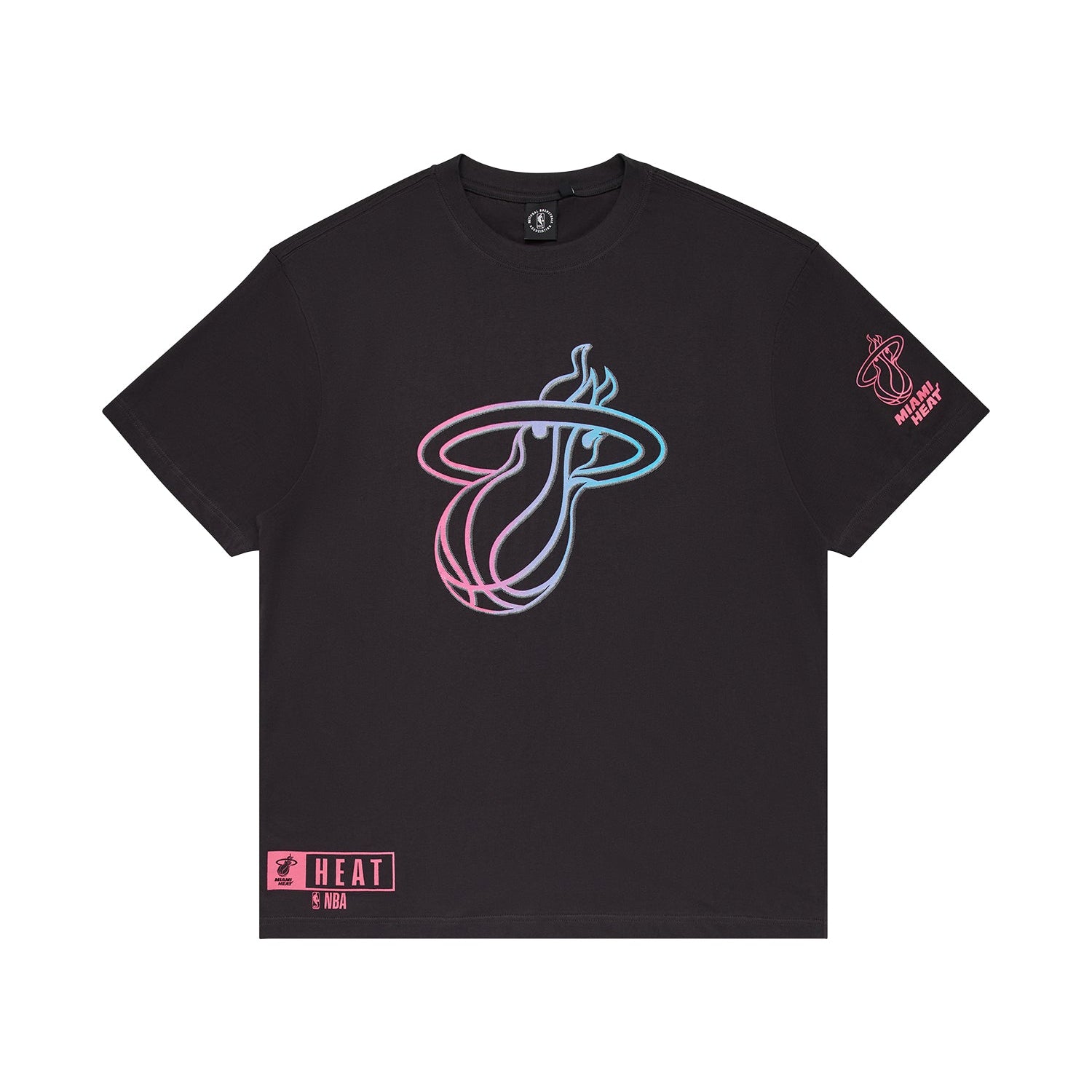 NBA Essentials Spencer Vintage Tee Miami Heat Black