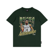 NBA Essentials Vintage Youth Tee Milwaukee Bucks Antetokounmpo