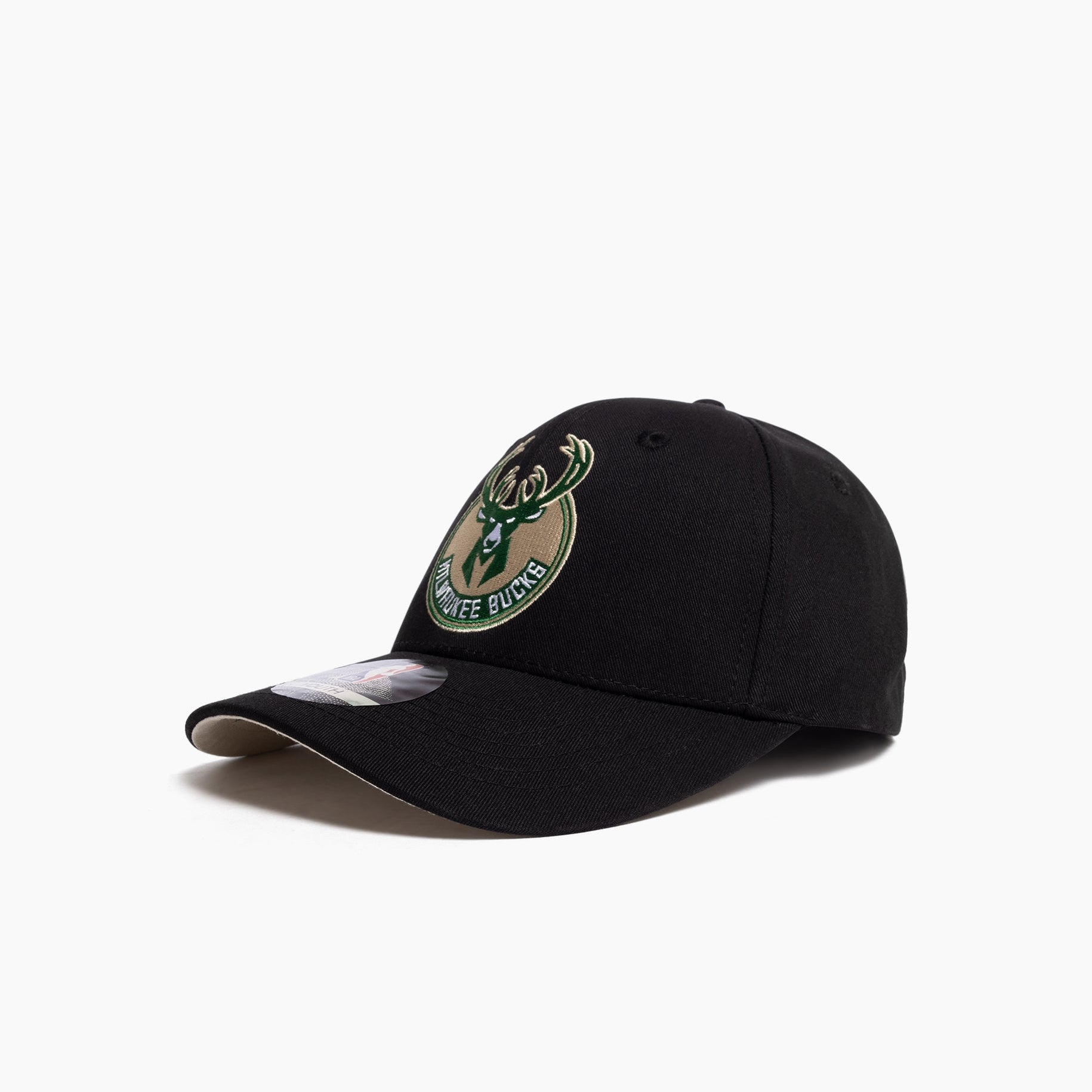NBA Essentials Youth NBA Classic 6 Panel Milwaukee Bucks Black