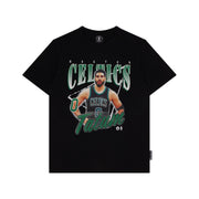 NBA Essentials Vintage Youth Tee Boston Celtics Tatum Solid Black