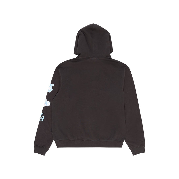 NBA Essentials Stanford Fleece Hoody Los Angeles Lakers Solid Black