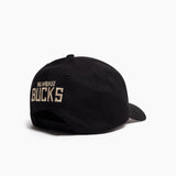 NBA Essentials Youth NBA Classic 6 Panel Milwaukee Bucks Black