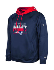New Era NFL 2023 Training Camp Pull Over Hoodie New England Patriots Oceanside Blue