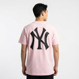 Majestic MLB Everteam Logo Tee New York Yankees Corsage Pink