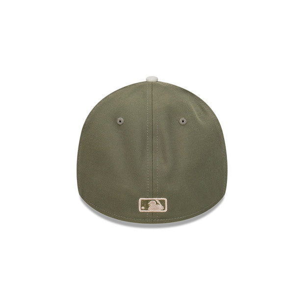 New Era 39Thirty A-Frame MLB Vintage Olive Los Angeles Dodgers