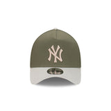 New Era 39Thirty A-Frame MLB Vintage Olive New York Yankees