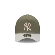 New Era 39Thirty A-Frame MLB Vintage Olive New York Yankees