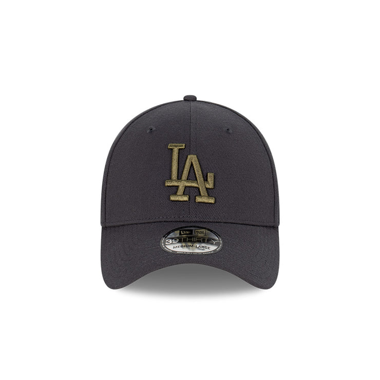 New Era 39Thirty MLB Carry Over Classics Los Angeles Dodgers Graphite