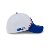 New Era 39Thirty NFL 2023 Sideline Buffalo Bills White Team