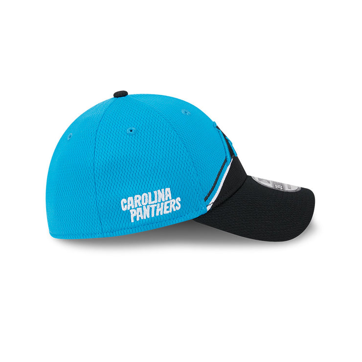 New Era 39Thirty NFL 2023 Sideline Carolina Panthers Bright Blue