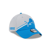 New Era 39Thirty NFL 2023 Sideline Detroit Lions Grey