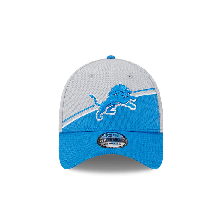 New Era 39Thirty NFL 2023 Sideline Detroit Lions Grey