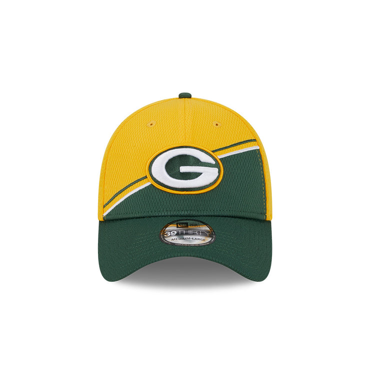 New Era 39Thirty NFL 2023 Sideline Green Bay Packers Gold