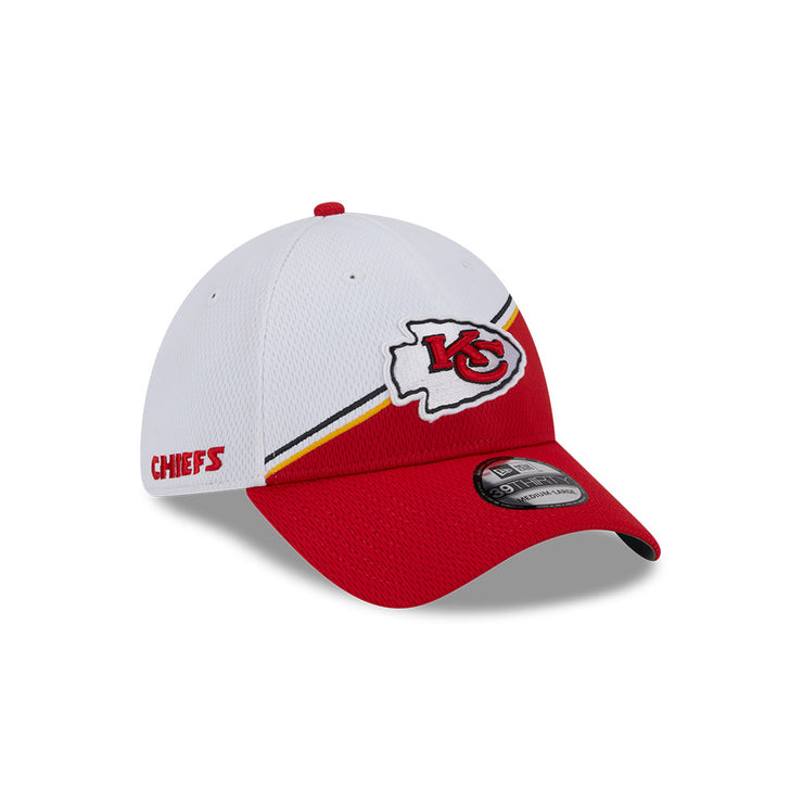 New Era 39Thirty NFL 2023 Sideline Kansas City Chiefs White Team