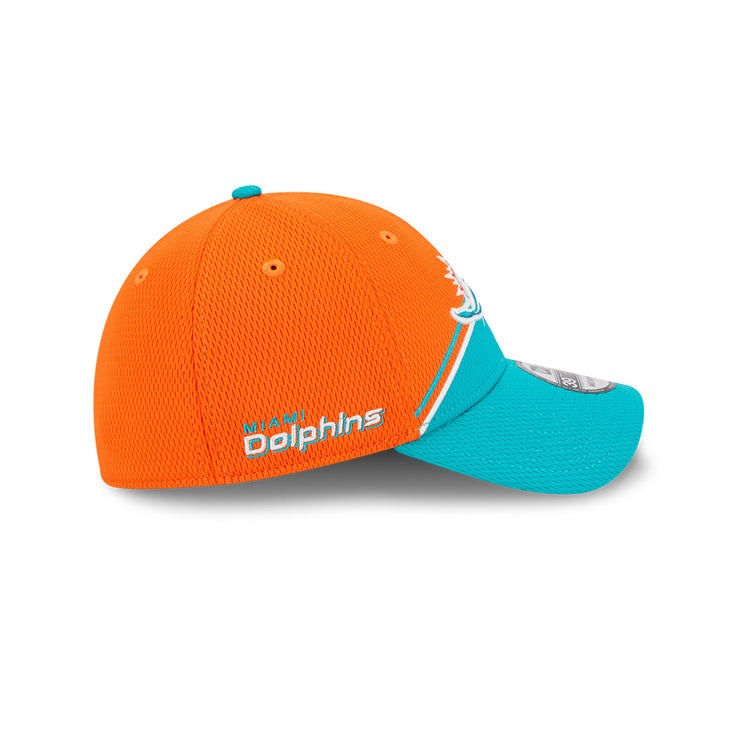 New Era 39Thirty NFL 2023 Sideline Miami Dolphins Orange