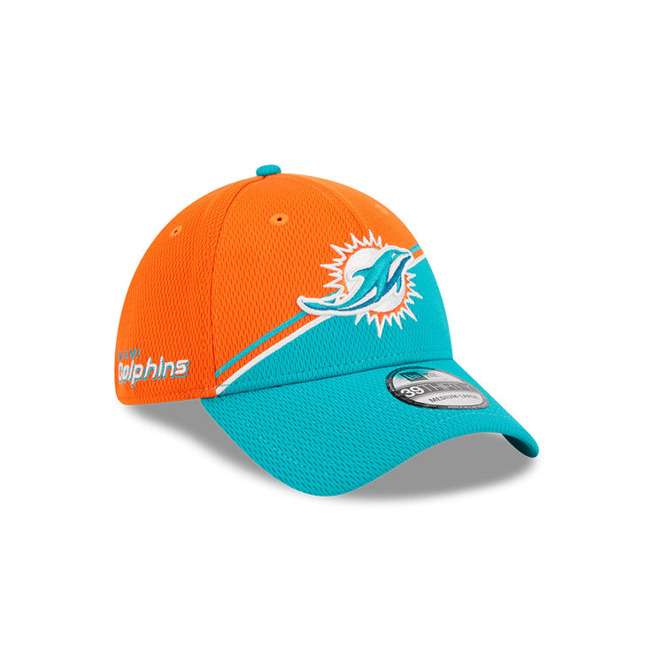 New Era 39Thirty NFL 2023 Sideline Miami Dolphins Orange