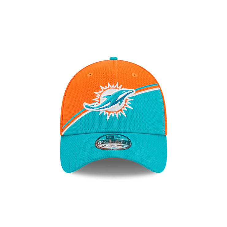 New Era 39Thirty NFL 2023 Sideline Miami Dolphins Orange
