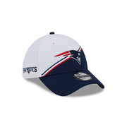 New Era 39Thirty NFL 2023 Sideline New England Patriots White Team