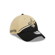 New Era 39Thirty NFL 2023 Sideline New Orleans Saints Tan