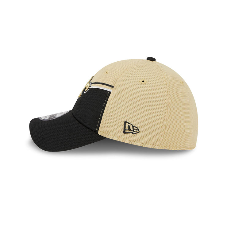 New Era 39Thirty NFL 2023 Sideline New Orleans Saints Tan