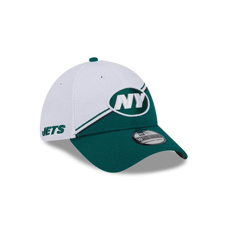 New Era 39Thirty NFL 2023 Sideline New York Jets White Team