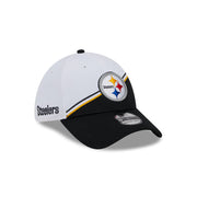 New Era 39Thirty NFL 2023 Sideline Pittsburgh Steelers White Team