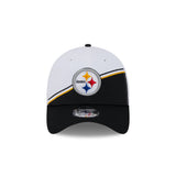 New Era 39Thirty NFL 2023 Sideline Pittsburgh Steelers White Team
