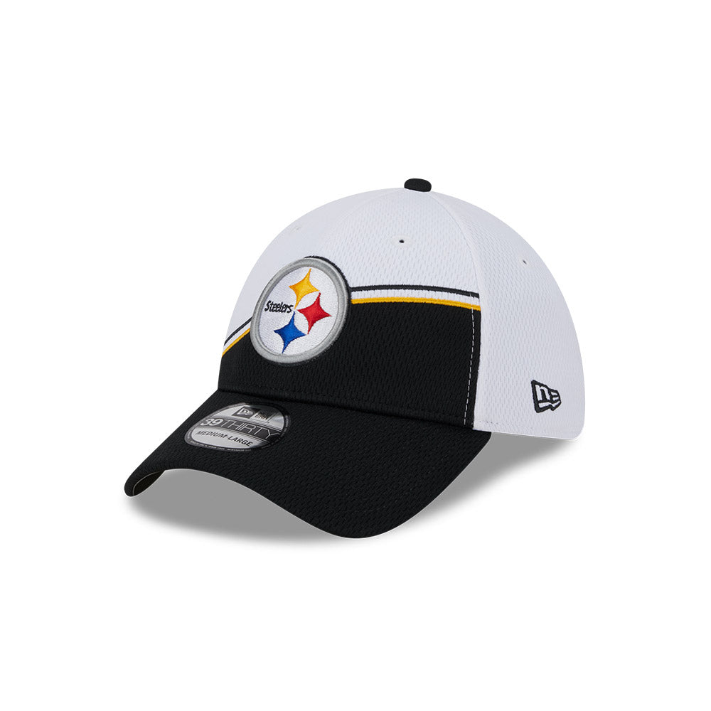 New Era 39Thirty NFL 2023 Sideline Pittsburgh Steelers White Team