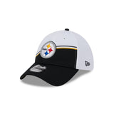 New Era 39Thirty NFL 2023 Sideline Pittsburgh Steelers White Team