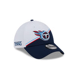 New Era 39Thirty NFL 2023 Sideline Tennessee Titans White Team