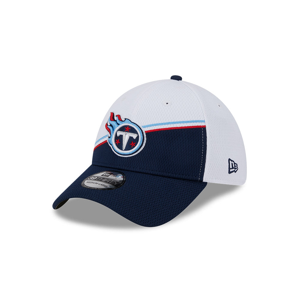 New Era 39Thirty NFL 2023 Sideline Tennessee Titans White Team