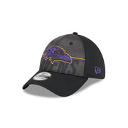 New Era 39Thirty NFL 2023 Training Camp Baltimore Ravens Black