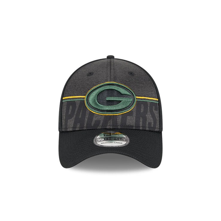 New Era 39Thirty NFL 2023 Training Camp Green Bay Packers Black