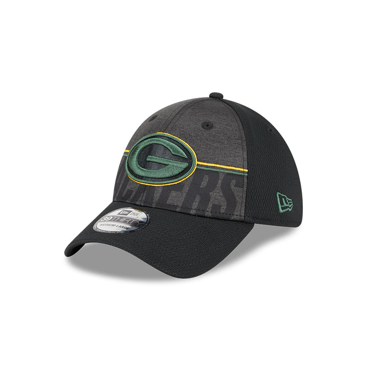 New Era 39Thirty NFL 2023 Training Camp Green Bay Packers Black