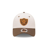New Era 39Thirty NFL Caramel Wafer Las Vegas Raiders