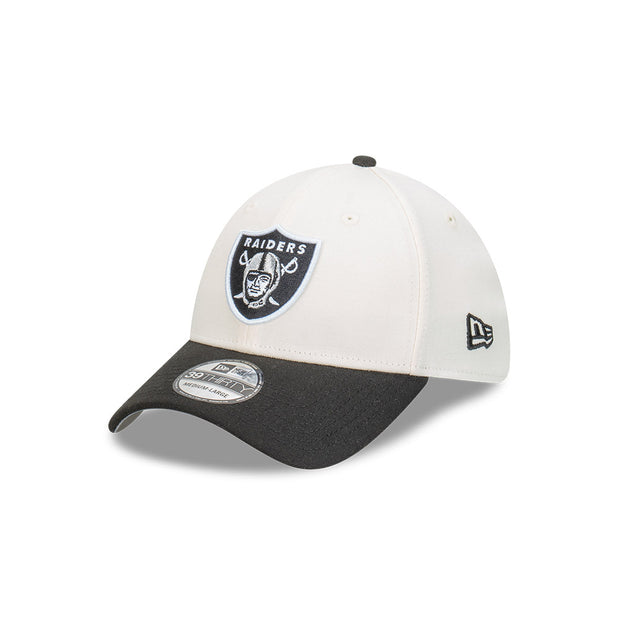 New Era 39Thirty NFL Chrome 2-Tone Las Vegas Raiders