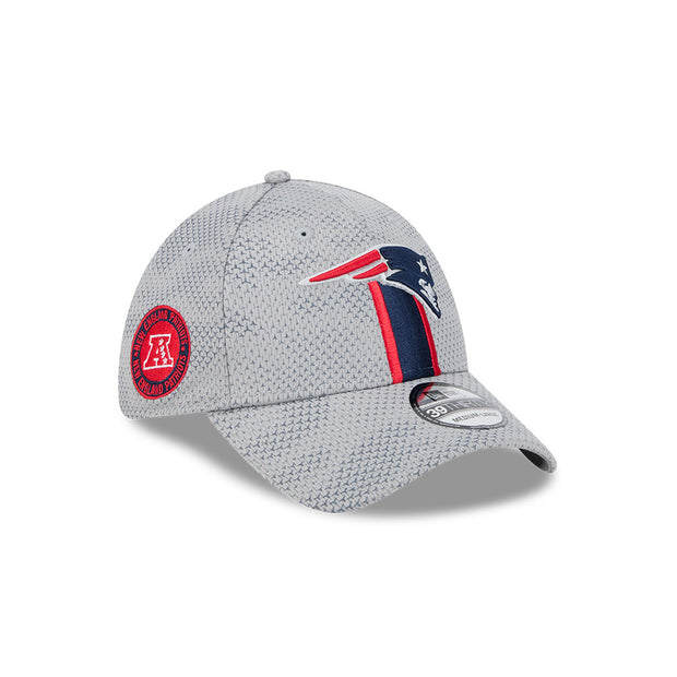 New Era 39Thirty NFL Sideline 2024 New England Patriots Grey