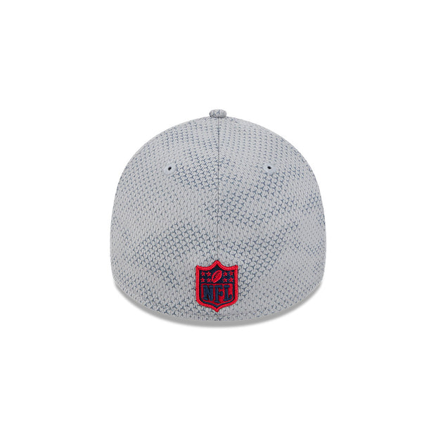New Era 39Thirty NFL Sideline 2024 New England Patriots Grey