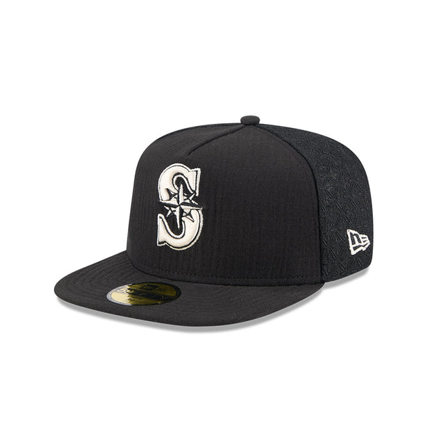 New Era 59Fifty A-Frame MLB 59Fifty Day 2025 Seattle Mariners Black